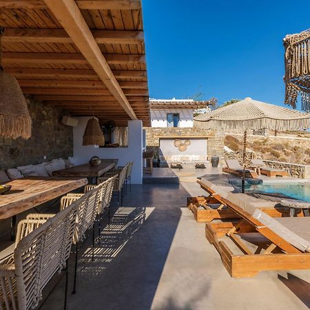 Trinity Mykonos - Beachfront Villa Platys Gialos  Exterior photo