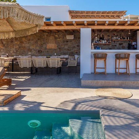 Trinity Mykonos - Beachfront Villa Platys Gialos  Exterior photo
