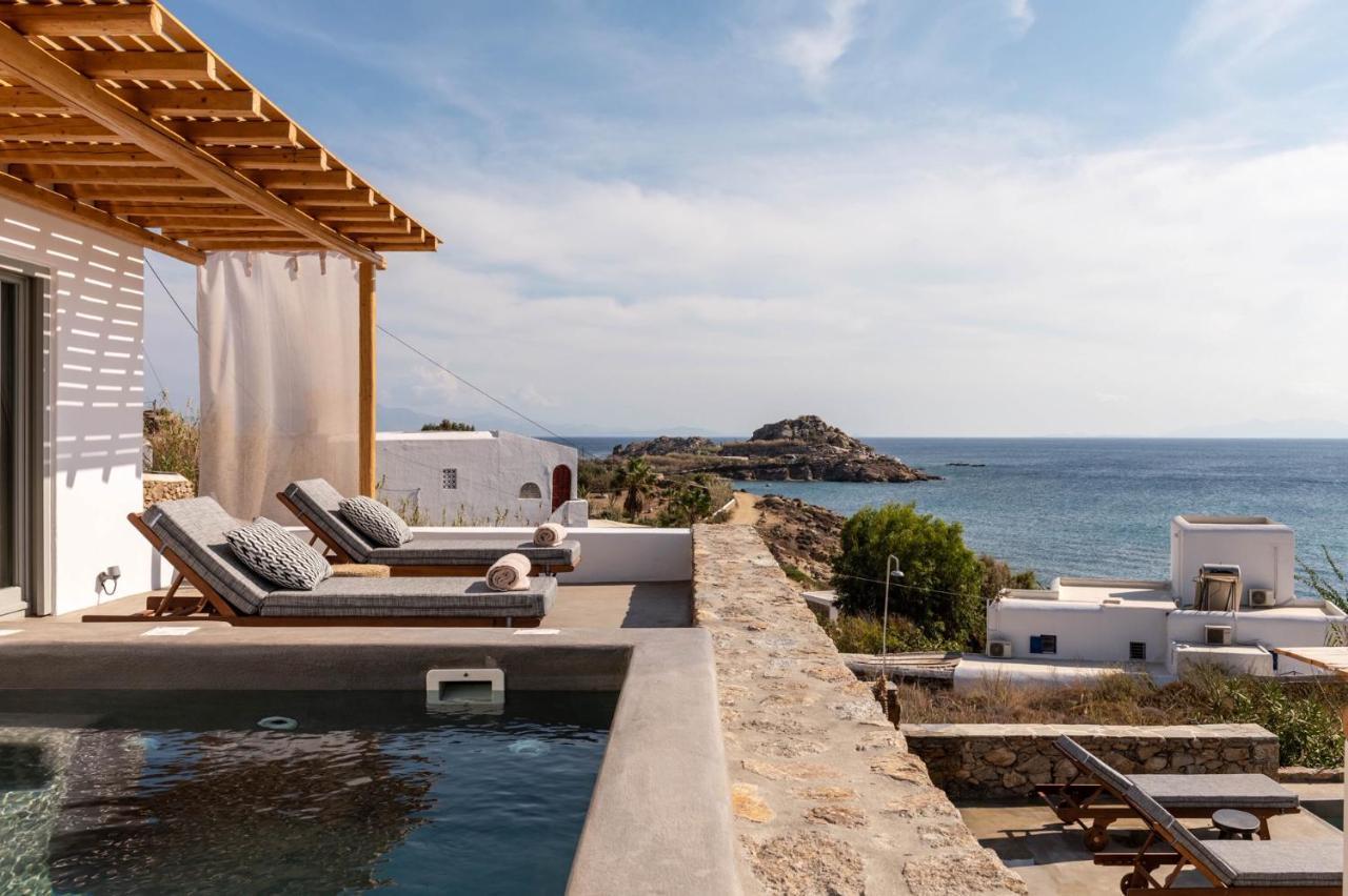 Trinity Mykonos - Beachfront Villa Platys Gialos  Exterior photo
