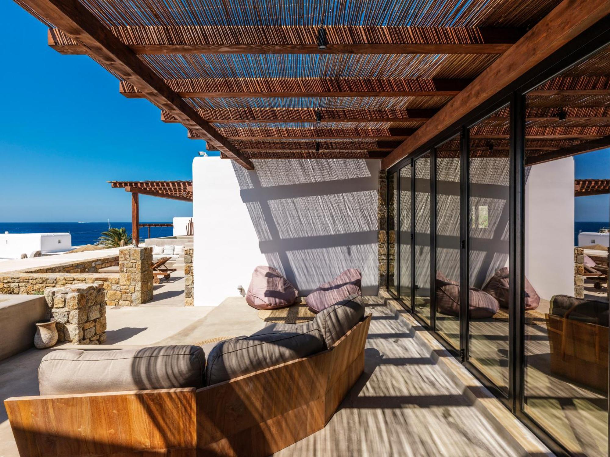Trinity Mykonos - Beachfront Villa Platys Gialos  Exterior photo