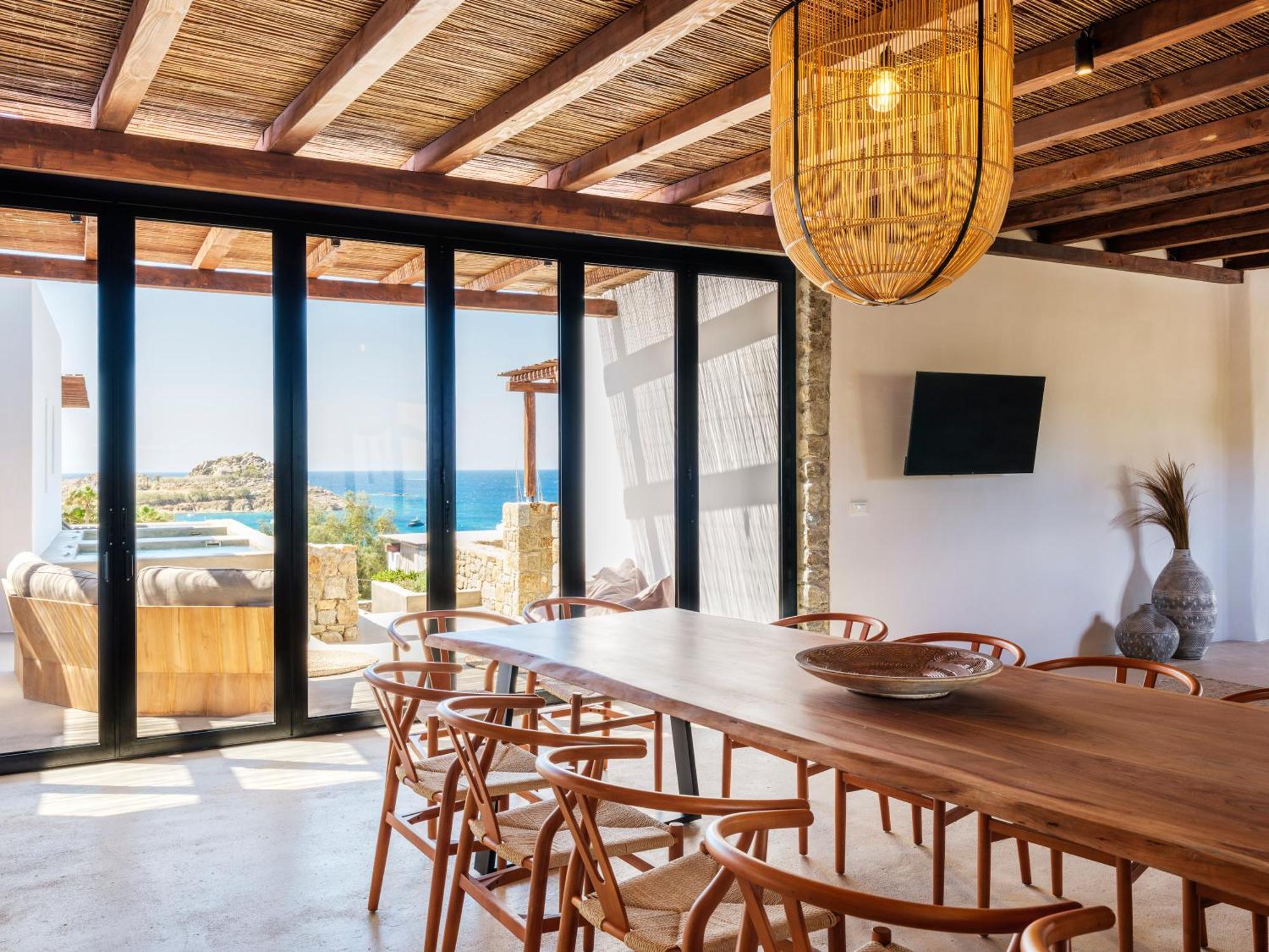 Trinity Mykonos - Beachfront Villa Platys Gialos  Exterior photo