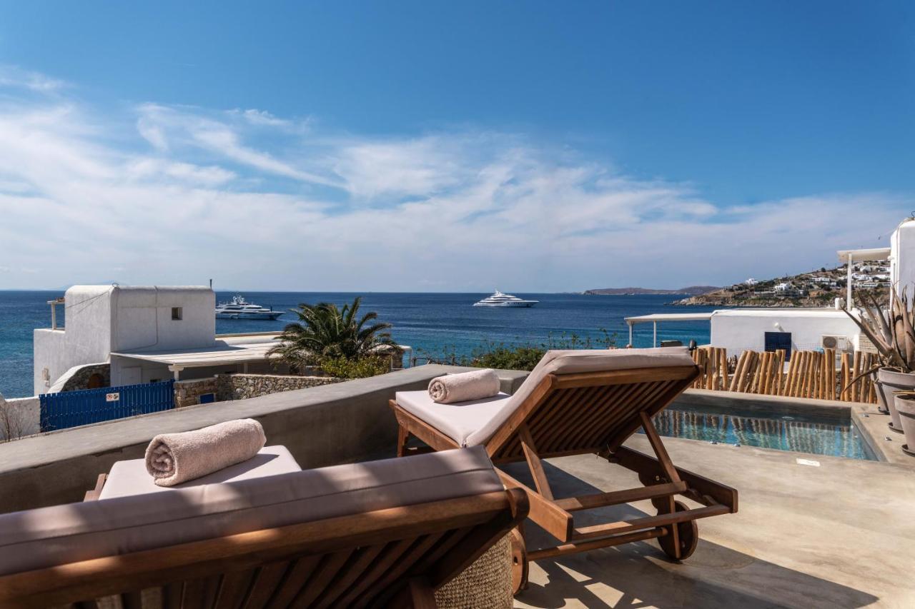 Trinity Mykonos - Beachfront Villa Platys Gialos  Exterior photo