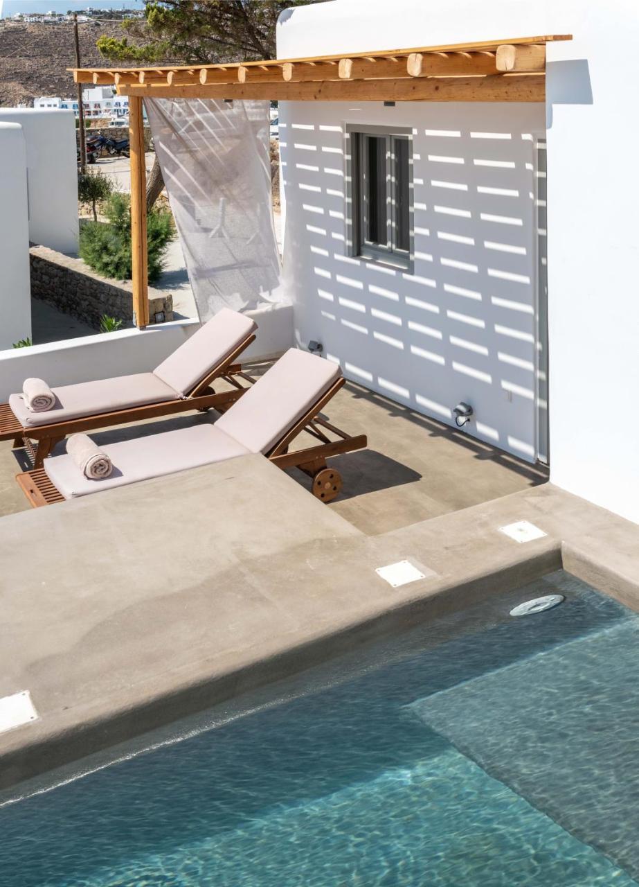 Trinity Mykonos - Beachfront Villa Platys Gialos  Exterior photo