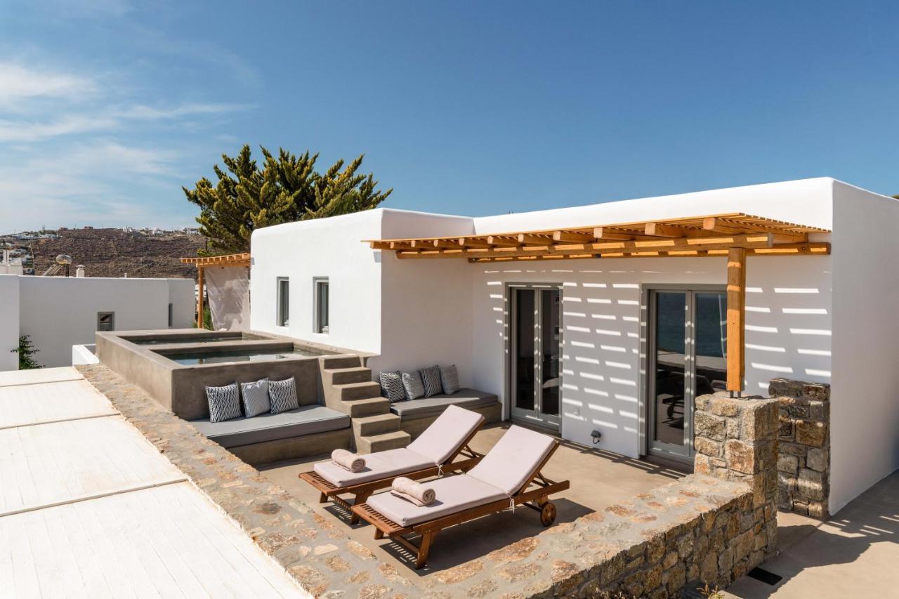 Trinity Mykonos - Beachfront Villa Platys Gialos  Exterior photo