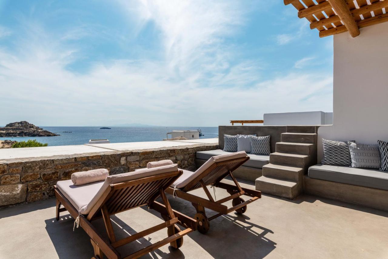 Trinity Mykonos - Beachfront Villa Platys Gialos  Exterior photo