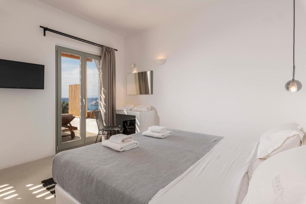 Trinity Mykonos - Beachfront Villa Platys Gialos  Exterior photo