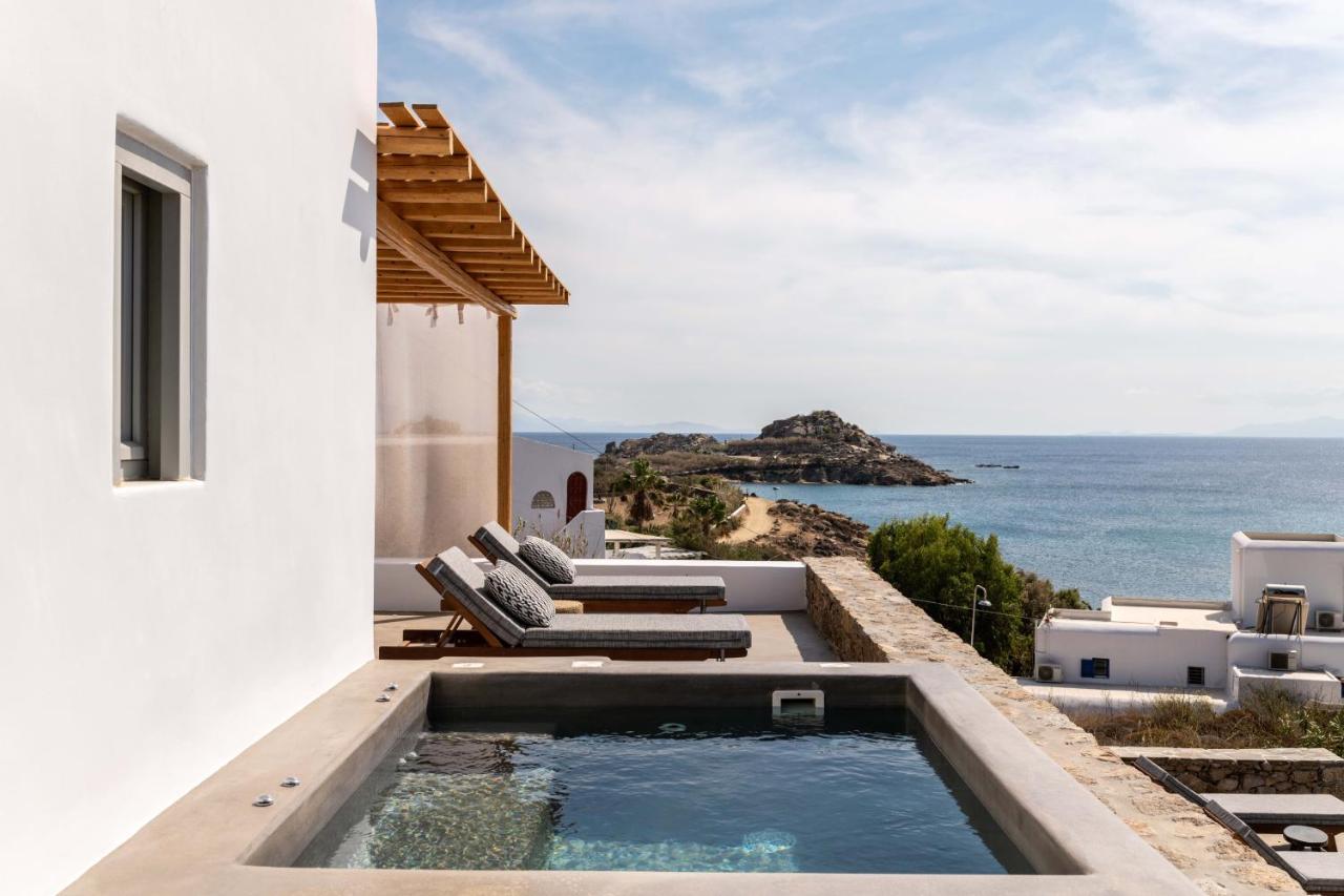 Trinity Mykonos - Beachfront Villa Platys Gialos  Exterior photo