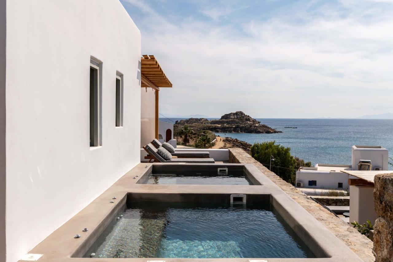 Trinity Mykonos - Beachfront Villa Platys Gialos  Exterior photo