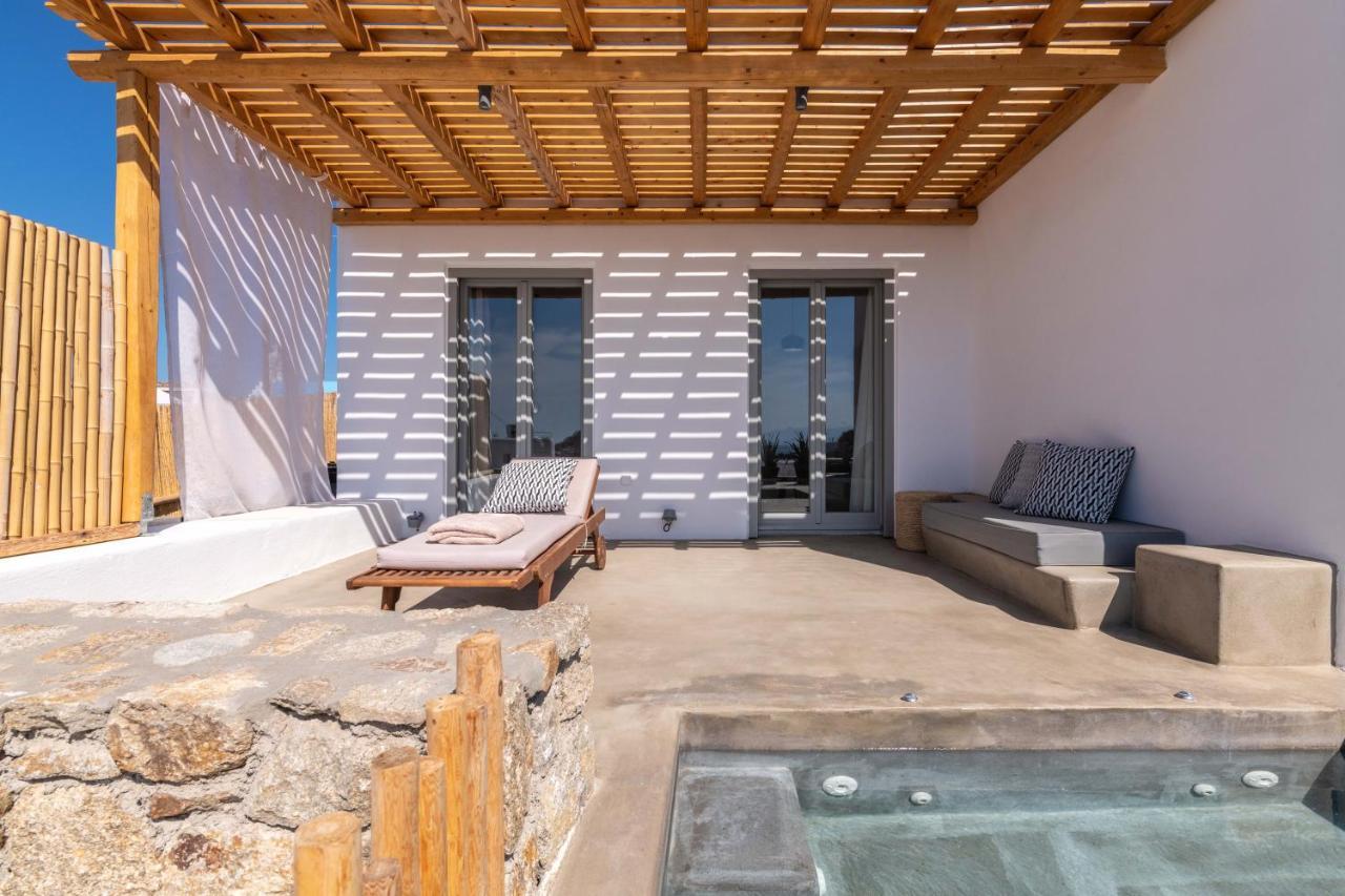 Trinity Mykonos - Beachfront Villa Platys Gialos  Exterior photo