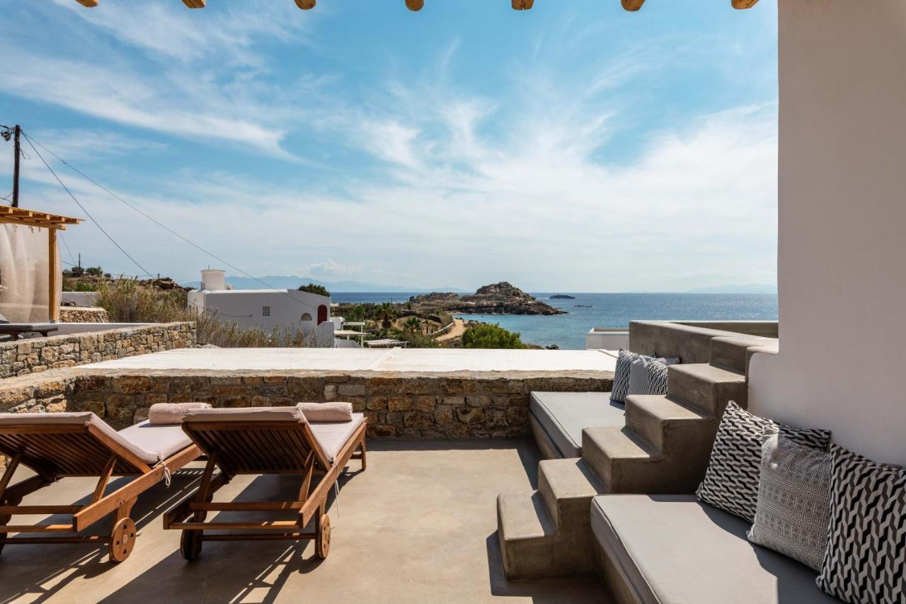 Trinity Mykonos - Beachfront Villa Platys Gialos  Exterior photo