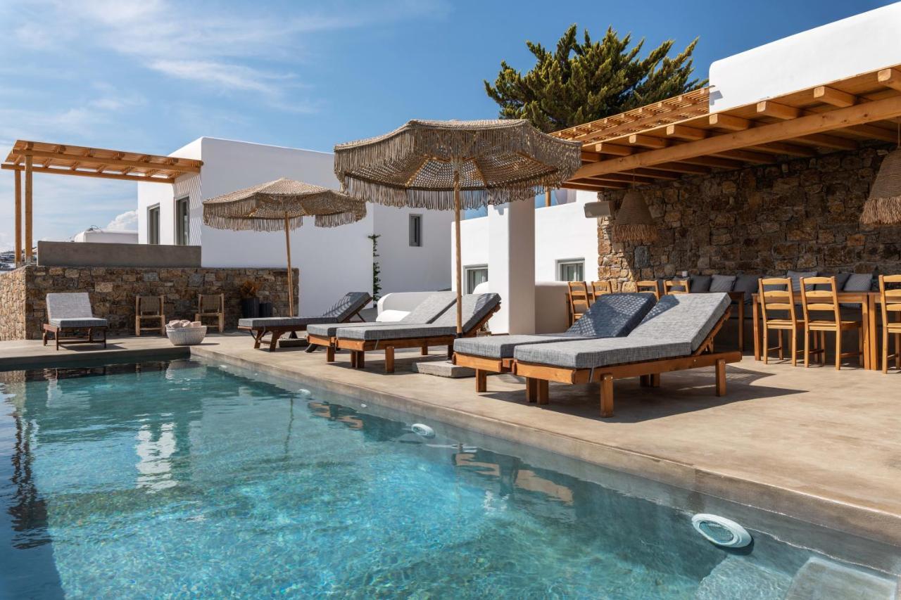Trinity Mykonos - Beachfront Villa Platys Gialos  Exterior photo