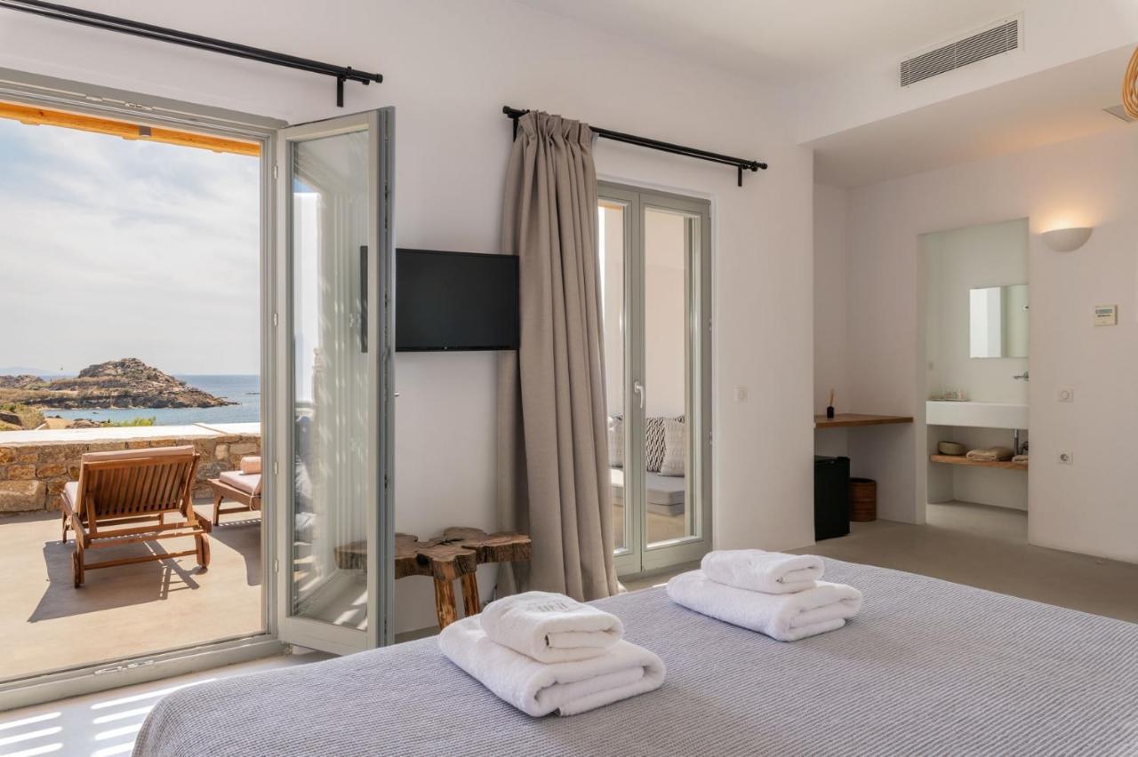 Trinity Mykonos - Beachfront Villa Platys Gialos  Exterior photo